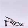 Una Healy Holiday Road Slingback Heel - Navy White